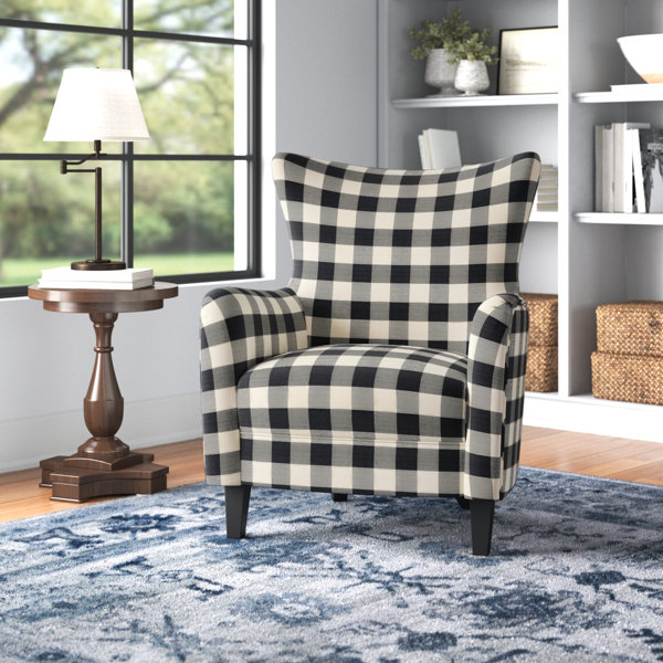 Black and white online checkered dining room chairs